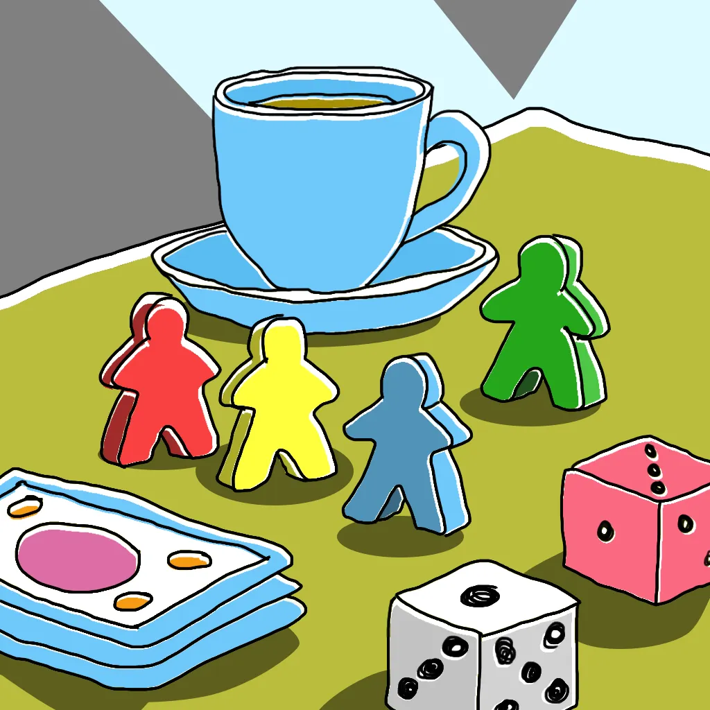 Playing board games together